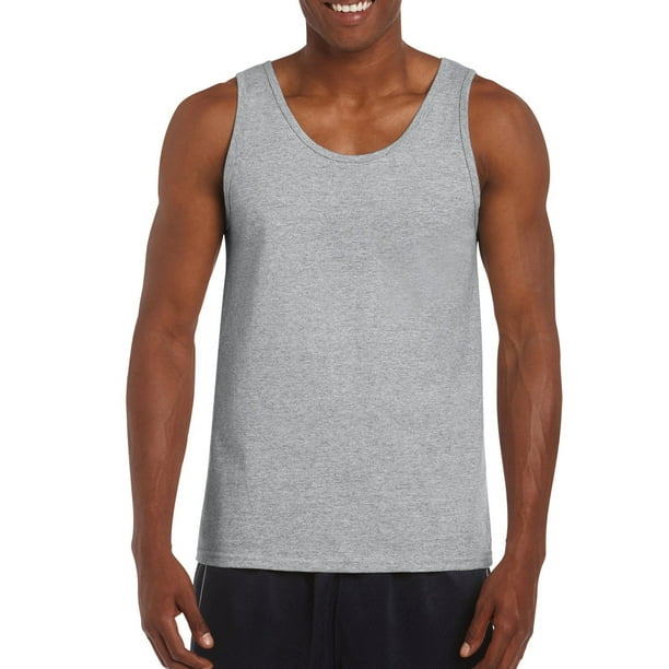 Gildan Mens Ultra Cotton Classic Fit Adult Tank Top