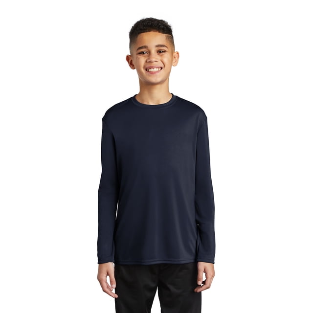 Port & Company T-Shirt Performance à Manches Longues pour Jeunes PC380YLS