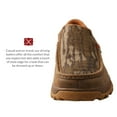 thumbnail image 3 of Men's Twisted X MXC0008 Mossy Oak Slip On Driving Moc Camo/Bomber Eco Tweed/Full Grain Leather 7 M, 3 of 8