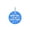 Super Power, variant on 1 Pack - Basketball Super Power Fanatic's Aluminum Christmas Ornament - 3 Inch Round