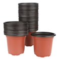 thumbnail image 1 of 100 macetas de plantas de plástico/macetas de semillas de 10 cm para jardineros, 11 kaili Sencillez, 1 of 2
