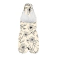 thumbnail image 4 of Iyufng Rompers for Women Casual Printed Halter Neck Rompers with Elastic Waist, 4 of 7