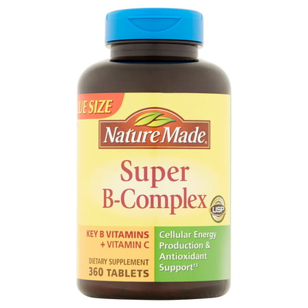 Nature Made Super B-complexes Complément alimentaire Comprimés - 360 CT