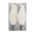 thumbnail image 2 of Naiovety Adorno de plumas de Navidad de 6 piezas, adorno extraíble reutilizable para restaurante, boda, centro comercial, accesorios de Type7 NO7, 2 of 6