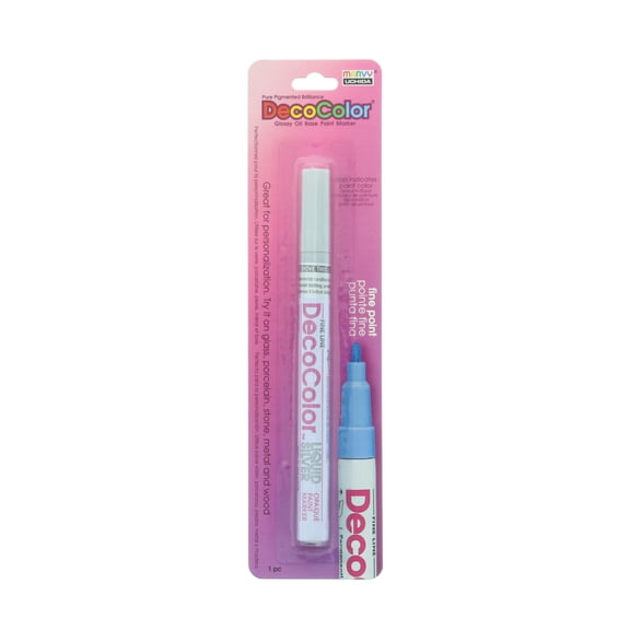 Uchida DecoColor Paint Marker, Fine, Carded Packaging, Violet