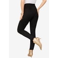 thumbnail image 2 of Roaman's Women's Plus Size Faux Suede Legging, 2 of 5