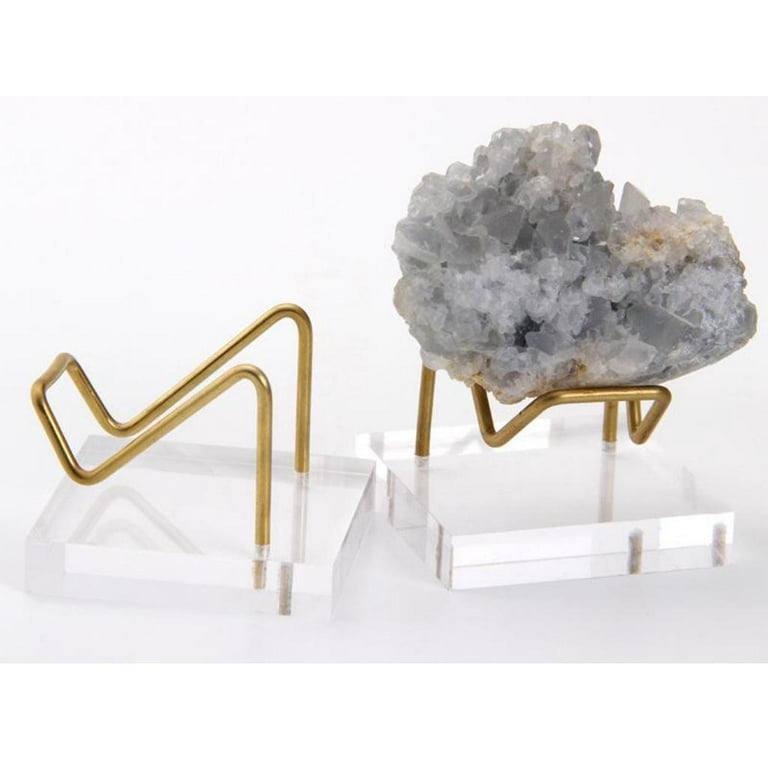 24 PCS Rock Display Stand Rock Holder ( Small ), Crystal Stand