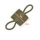 thumbnail image 2 of 10 Uds Clip de soporte correa elástica portátil para chalecos mochilas bolsas (verde militar) JShteea Para Estrenar, 2 of 5