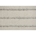 thumbnail image 2 of Signature Home Collection 2.5' x 10' Striped-Style Rectangular Area Throw Rug Runner - Gray, 2 of 6