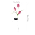 thumbnail image 3 of Solar Tulip Garden Stake Light, Waterproof Outdoor Landscape Light, Yard Lawn Patio Villa Decor Lamp, Pathway Lighting for Outdoor Garden Patio Decoration, 3 of 6