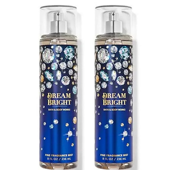 Bath & Body Works .. Dream Bright Fine Fragrance .. Body Mist Gift Set .. 16.0 Fl Oz (Pack .. of 2)
