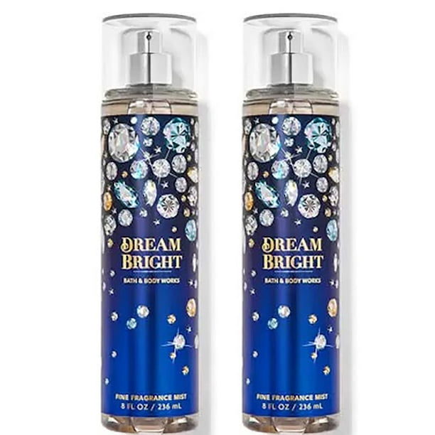 Bruma corporal Perfume Bath & Body Works Dream Bright 236 ml x2