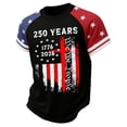thumbnail image 3 of Hienoo Boys Independence Day T Shirt America's 250Th Short Sleeve T-Shirt, Sizes 2-13, 3 of 3