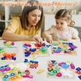 thumbnail image 2 of SaveJoy Montessori Wooden Puzzles for Toddlers 3-5 Years, 3-in-1 Animal Shape Learning Toys with Drawing Board, Preschool Educational Gift for Kids, 2 of 9