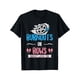 thumbnail image 2 of Mommy Burnouts or Bows Gender Reveal Baby Party Announcement T-Shirt, 2 of 7