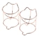 thumbnail image 5 of Soporte de esponja de maquillaje de lindo 2 uds, soporte de almacenamiento de soplo de polvo de licuadora de maquillaje soporte de secado de es Oro rosa, 5 of 7