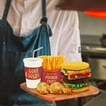 thumbnail image 3 of Funny Fast Food Socks Gift Set with Takeout Bag - FAMILY MEAL Novelty Crazy Cool Crazy Socks for Men Women Teen Boys -Fathers Valentines Birthday Christmas Fun Gifts Stocking Stuffers 5 Pairs, 3 of 7