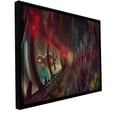 thumbnail image 2 of Luis Peres "Cats In Space 2" Floater-Framed Gallery-Wrapped Canvas, 2 of 2