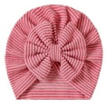 thumbnail image 2 of Dalrosia Baby Girls Hair Bow Turban Hat, Top Bowknot Head Wrap Beanie India Caps for Infant Toddlers, 2 of 2