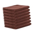 thumbnail image 2 of 7 Pieces Microfiber Cleaning Cloth Dishtowels Fast Drying Dishcloth Cleaning Rag Brown, 2 of 8