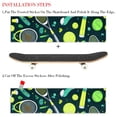 thumbnail image 2 of Tennis Skateboard Grip Tape Stickers (Pack of Two) - Emery Surface, PVC Back Material, Size 8.8x32.6in/22.4x83cm, 2 of 5