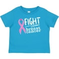 thumbnail image 3 of Inktastic Fight Breast Cancer Pink Ribbon Boys or Girls Baby T-Shirt, 3 of 5