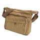 thumbnail image 4 of Bolso bandolera de lona Color caqui suave antidesgaste correa ajustable bolsillos laterales delanteros bolso Hobo grande para viaje escolar, 4 of 10