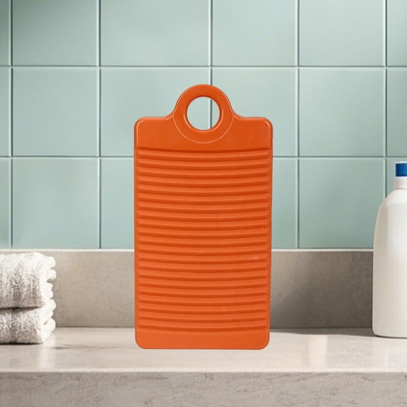 Iuhan Scrubbing Board, Large Plastic Laundry Board, Thickened Household Washboard, Mini Handheld Scrubber For Sink Bathroom Clothes Washing