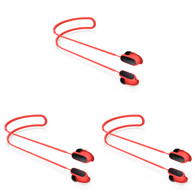 Cable Antipérdida Correa Cuerda para El Cuello QuietComfort II () Rojo 3 Uds.