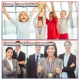 thumbnail image 7 of Uxcell Blank Award Medals, 10 Pack Silver Award Medals with Ribbon, Make Your Medals Kit, 7 of 7
