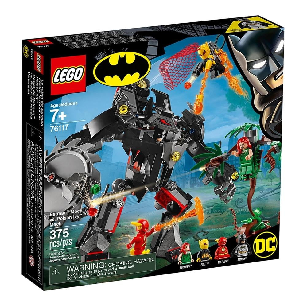 Set LEGO DC Comics Robot Batman vs Robot Hiedra 76117