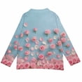 thumbnail image 4 of Sweaters for Women Suitable Fall and Winter Comfortable and resistant to pilling Blue S Womens Sweaters, 4 of 5