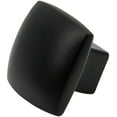 thumbnail image 4 of Designperfect Dpa-S83k Contemporary 1-3/16" Thick Chunky Soft Square Cabinet Knob / Drawer, 4 of 7