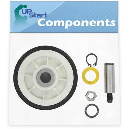 

12001541 Drum Support Roller Kit Replacement for Maytag LDE8600ADW Dryer - Compatible with 303373 Dryer Drum Roller Wheel - UpStart Components Brand