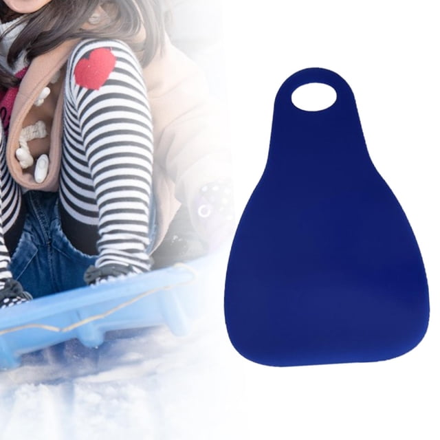 Colaxi Tapis de Planche à Neige Tapis de Luge Volant Enroulable Pliable pour Sports de Plein Air Tapis de Luge Portable avec Poignée Couverture de Ski Planche de Ski Bleu
