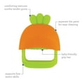 thumbnail image 2 of Infantino Handy Dandy Teething Mitt Carrot, 2 of 8