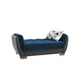 thumbnail image 6 of Ottomanson Origins Air Sleeper Loveseat, Turquoise Color Microfiber, 6 of 11