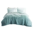 thumbnail image 1 of Intelligent Design 66 Pouces Ensemble Mini Couette en Tissu Long Poil 2 Pcs Bleu, 1 of 8