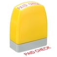 thumbnail image 1 of Uxcell Timbre d'Avis Auto-Encriant, Timbres de Bureau, Timbre de Message, Timbre d'Affaires Style 1 ["Chèque Payé"], 1 of 6