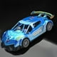 thumbnail image 5 of ToyKingdee Laser Inertia Racing Car Toy Cool Racing Model Rambo Simulation Car Ornaments Blue, 5 of 7
