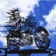 thumbnail image 3 of Eule stainless steel Spray painted weather vane, wind direction indicator, metal bracket for outdoor use Ref: 2874, 3 of 5
