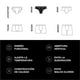 thumbnail image 4 of Calzon Bikini Classic Unnder Ropa Interior Para Hombre 1 Pz, 4 of 4