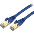 thumbnail image 1 of Cable Ethernet StarTech.com Cat6a de 14 pies y 10 GbE blindado, azul, 1 of 3