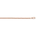 thumbnail image 2 of 14K Rose Gold 2.00mm Solid Polished Spiga Chain Necklace Size 20, 2 of 4