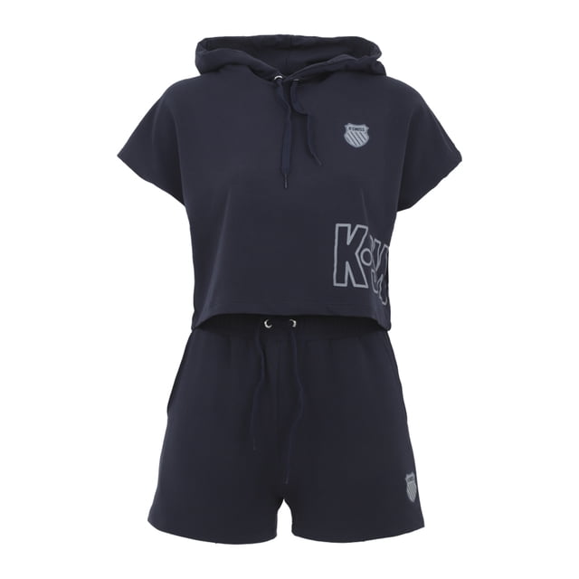 Conjunto Sudadera Sin Mangas y Short K-Swiss Yogi Color Azul