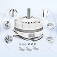 thumbnail image 3 of Motor de ventilador de ventilación para ático Behonor F0510B2944 120 V 60 Hz 3.4 A, 3 of 6