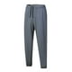 thumbnail image 1 of Pantalones largos para hombre, deportivos, de secado rápido, de pierna recta, con cordón, para el tiempo libre, 1 of 6
