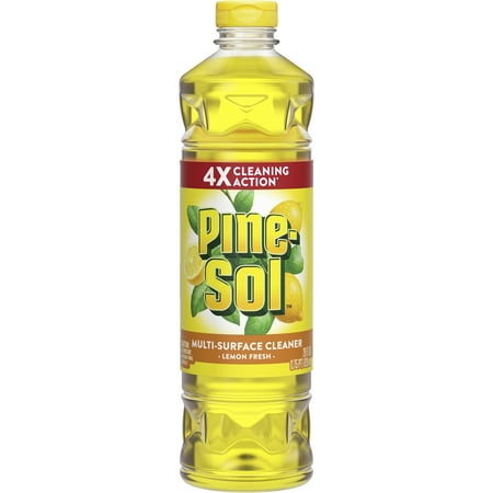 GTIN 041294401876 product image for Pine-Sol All Purpose Cleaner  Lemon Fresh  28 Ounce Bottle | upcitemdb.com