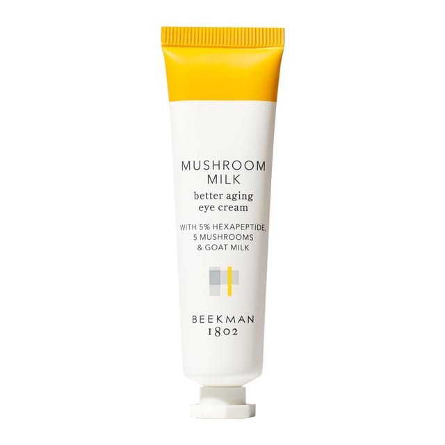 Crema de ojos Beekman 1802 con leche de cabra con hongos antienvejecimiento