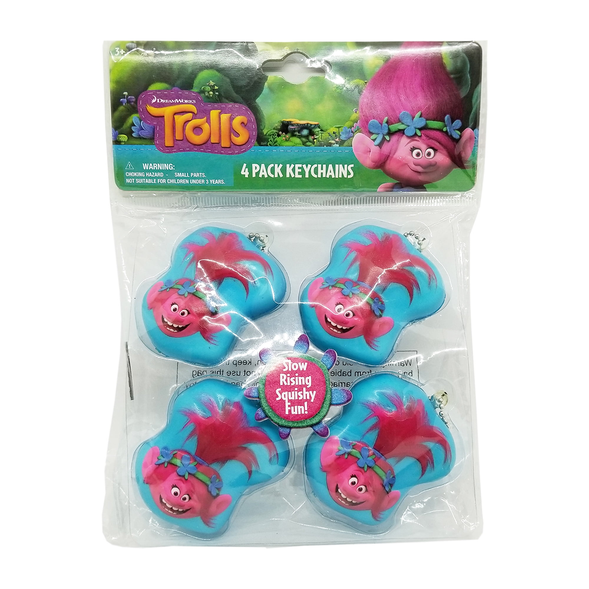 4pk Trolls Squishies